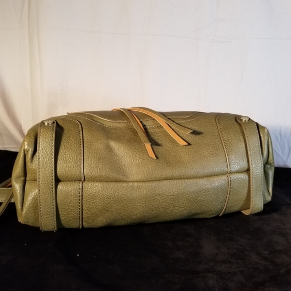 Charming Charlie Olive Handbag - Picture 4 of 16